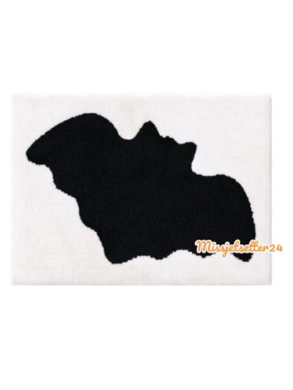 Target Hyde & EEK! Halloween Bat Bath Rug Black and White NWT